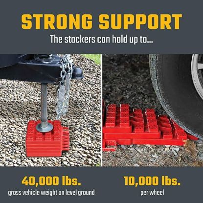 VALTERRA LLC STACKERS JACK PADS 4/PK - A100916