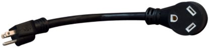 VALTERRA LLC 15AM-30AF 12' ADAPTER  BLACK  BULK - A101530BK