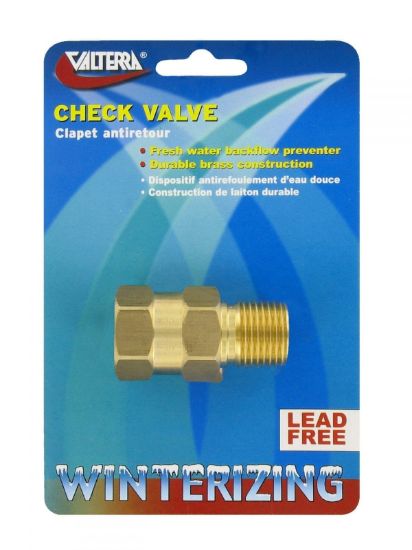 VALTERRA LLC CHECK VALVE 1/2' BRASS MX - P23402LFVP