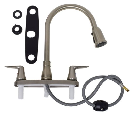 VALTERRA LLC CATALINA 8' KITCHEN FAUCET  NICKEL - PF221404