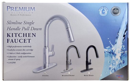 VALTERRA LLC PREMIUM SLIMLINE FAUCET CHROME - PF231365