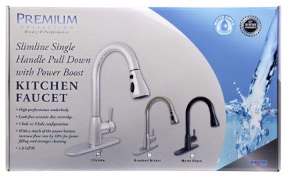 VALTERRA LLC PREMIUM SLIMLINE BOOST FAUCET CH - PF231366