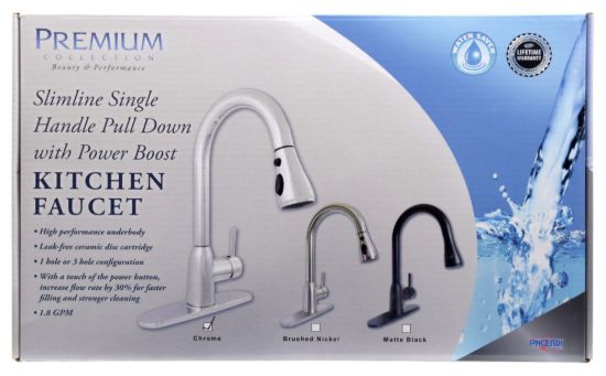VALTERRA LLC PREMIUM SLIMLINE BOOST FAUCET CH - PF231366