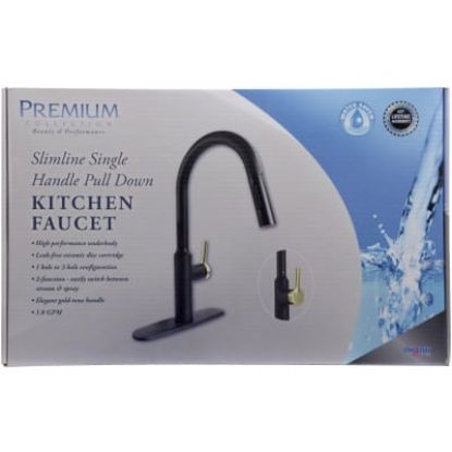 VALTERRA LLC PREMIUM SLIMLINE FAUCET BLACK - PF231780