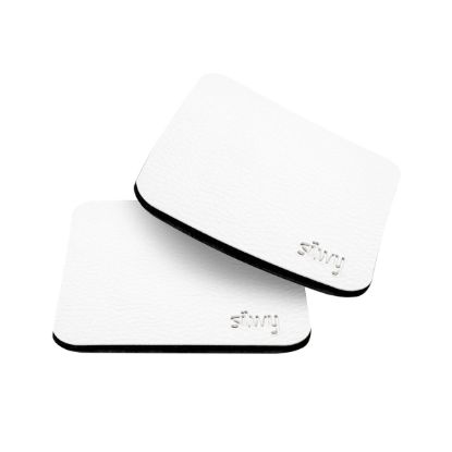 SILWY MAGNET METAL-NANO-GEL-PADS (SQUARE) WHITE - U000QUW2