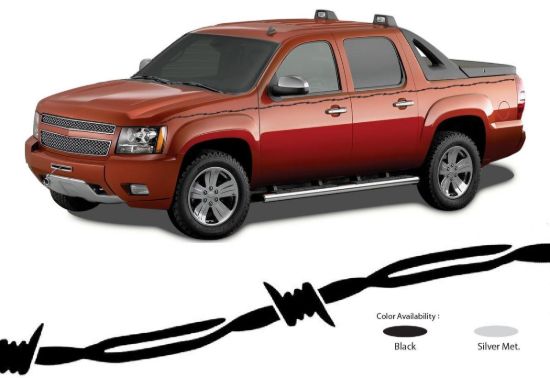 TRIMBRITE RBL GEAR BARBWIRE BLK - R65170