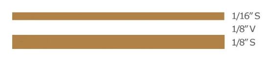 TRIMBRITE MULTISTRIPE 5/16'TAPE GLD - T0403