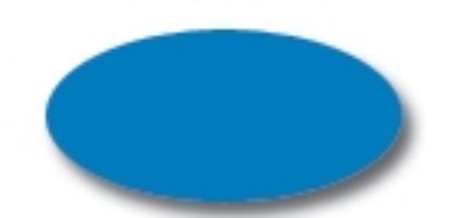 TRIMBRITE TRIM STRIPE 1/4 BLUE - T1226