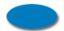 TRIMBRITE TRIM STRIPE 1/4 BLUE - T1226