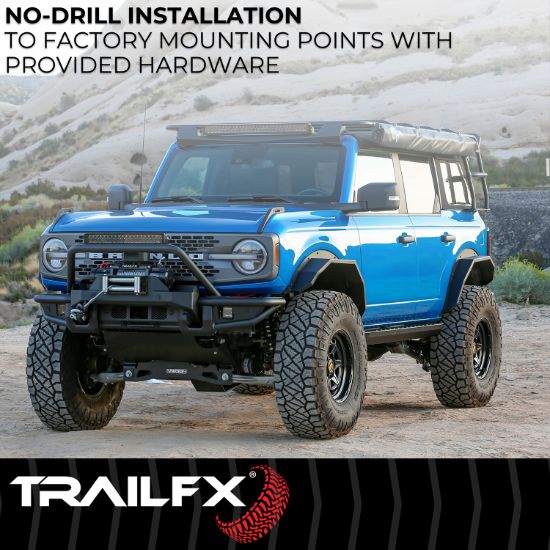 TRAILFX BRONCO FRONT ANGLE TUBE FENDER - BR007T