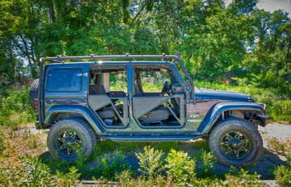 TRAILFX JEEP FRONT TUBULAR DOOR SET - J051FD