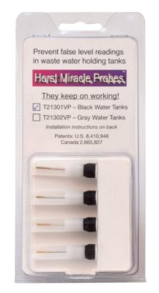 VALTERRA LLC TANK PROBE  BLACK WATER  CARDED - T21301VP