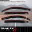 TRAILFX TFX INCHANNEL WNDW VENTS SMOKE 4PC - 4768IC