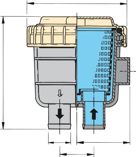 VETUS COOLING WATER STRAINER TYPE 330  HO - FTR33025