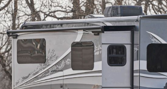 VELARIUM COMPLETE 96' SLIDE TOPPER AWNING RO - TK09600000