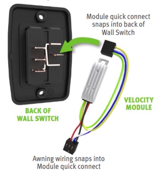 VELARIUM AFTERMARKET VELOCITY CONTROL SWITCH - VA0801