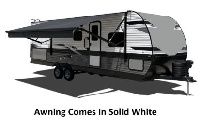 VELARIUM SOLID WHITE CANOPY/ROLL TUBE 20' - VR20001000