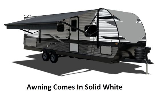 VELARIUM SOLID WHITE CANOPY/ROLL TUBE 20' - VR20001000