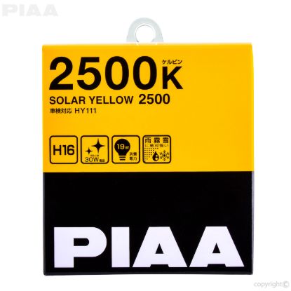 VALEO SOLAR YELLOW H16 LIGHT BULB (2500K - 2213416