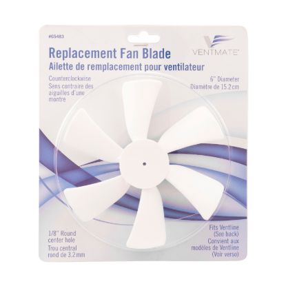 VENTMATE FAN BLADE 6IN ROUND BORE CCW - 65483