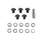 TRAILFX HRDWR KT FF 5 BLACK SS HEX BOLTS - TFPBOLTS