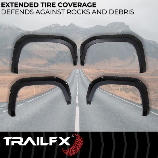 TRAILFX POCKET STYLE FLARE SMOOTH SET OF 4 - TFT3005S