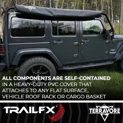 TFX OVERLAND AWNING 78'X78' - AWN001