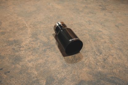 VALVETRONIC BLACK EXHAUST TIP 2.5-3.5IN - PSW2535BLK