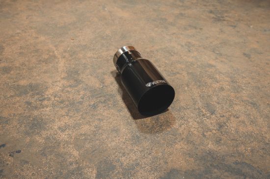 VALVETRONIC BLACK EXHAUST TIP 2.5-3.5IN - PSW2535BLK