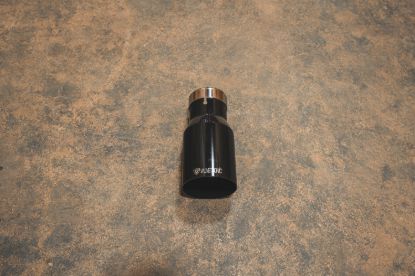 VALVETRONIC BLACK EXHAUST TIP 3-3.5IN - PSW3035BLK