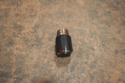 VALVETRONIC CARBON FIBER EXHAUST TIP 3-3.5IN - SLVE3035RC