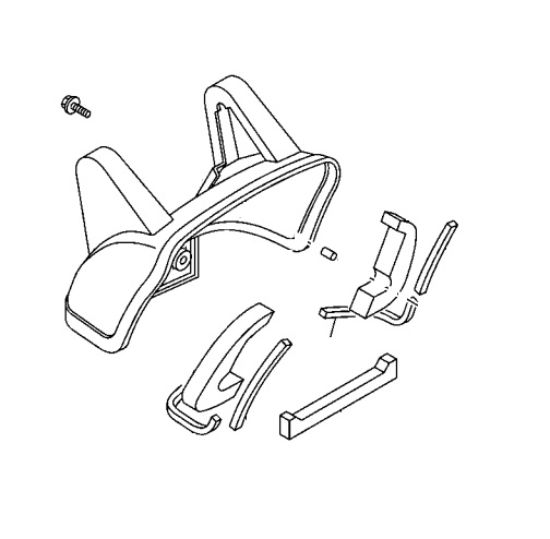 YAMAHA MOTOR 7CH-228C0-00-P0 CVR ASY 3 - 7CH228C000
