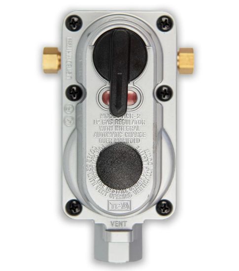 FLAME KING AUTO REGULATOR W/PLS COVER & L MNT - ACR2