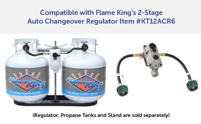 FLAME KING 12' PIGTAILS  BULK - E12INPT