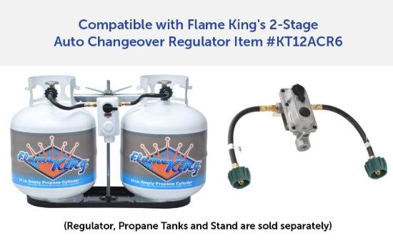 FLAME KING 18' LP PIGTAIL  BULK - E18INPT