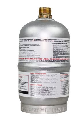 FLAME KING 1LB ALUMINUM PROPANE TANK - FK1LBALM