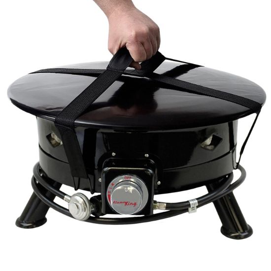 FLAME KING FIRE BOWL 24' W/ AUTO IGNITOR - FKG6502D