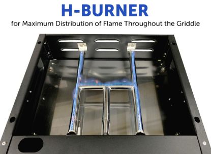 FLAME KING FLAT TOP  PROPANE CAST IRON GRILL G - YSNFMHT200