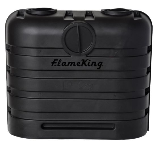 FLAME KING DUAL 30LB LP PROPANE TANK LIGHT PLA - YSNPCCRV30