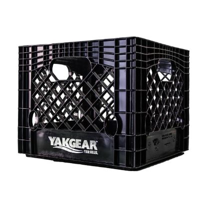 YAKGEAR BLACK 13' X 13' MILK CRATE (SQUARE) - BMC13