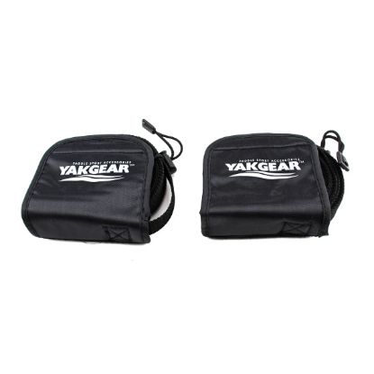 YAKGEAR 15' TIE DOWN STRAPS WITH COVER (2 P - TDSTP1