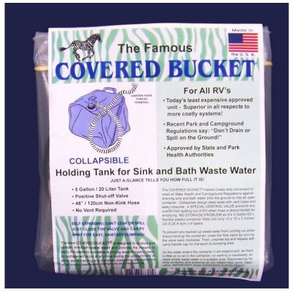 ZEBRA RV INC COVERED  BUCKET 5 GALLON - R7701