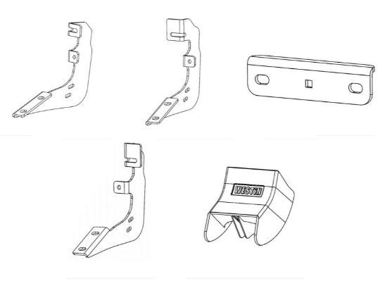 WESTIN INSTALL KIT - 287122PK