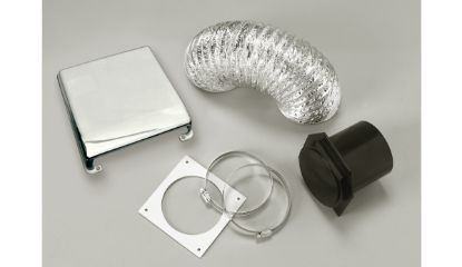 WESTLAND DELUXE DRYER VENT KIT CHR - VID403AC
