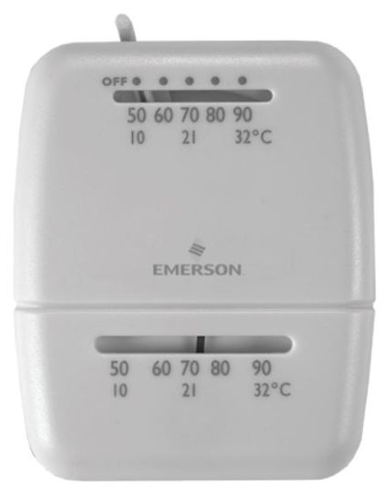 WHITE RODGER T-STAT HEAT/COOL WHT - M100
