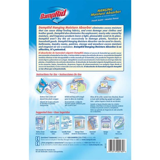WM BARR & CO HANGING MOISTURE ABSORBER - FG80