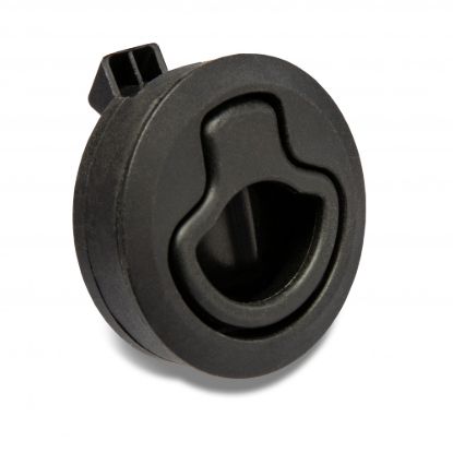 WHITECAP IND BLACK NYLON NON-LOCKING SLAM LATCH - 3227BC