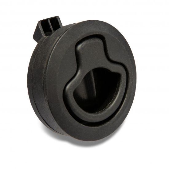 WHITECAP IND BLACK NYLON NON-LOCKING SLAM LATCH - 3227BC