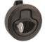 WHITECAP IND BLACK NYLON LOCKING SLAM LATCH - 3228BC