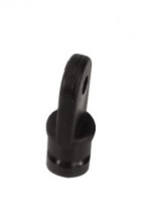 WHITECAP IND 3/4' INSIDE EYE END (PR.) BLK - 3402BP